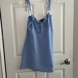 Baby blue mini Summer dress